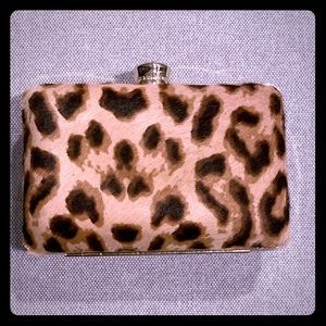 HENRI BENDEL Rare Animal Print Calf hair clutch